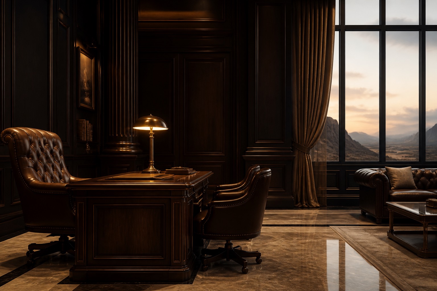 Private legal chambers at UAEAZ, a UAE advocates and legal consultants firm